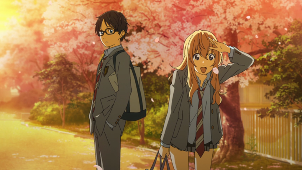 Animes Recomenda - Shigatsu wa Kimi no Uso (Your Lie in April) – Gênero:  Drama, Música, Romance, Escola, Shounen Autor: Arakawa Naoshi Diretor:  Ishiguro Kyouhei Estúdio: A-1 Pictures Legendado Episódios: 22